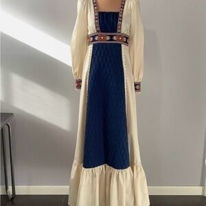 Vintage Gunne Sax Prairie Dress Size 7